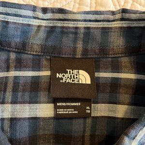 THE NORTH FACE SZ XL 100% COTTON SS CASUAL SHIRT